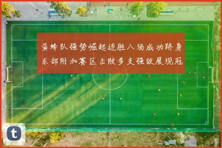 黄蜂队强势崛起连胜八场成功跻身东部附加赛区击败多支强敌展现冠军潜力