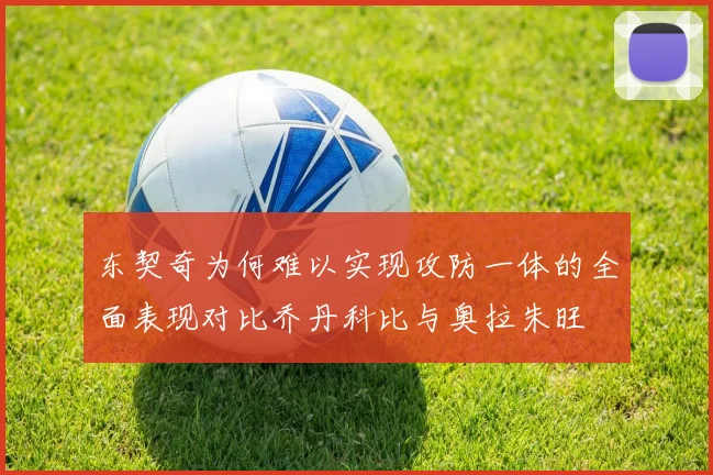 东契奇为何难以实现攻防一体的全面表现对比乔丹科比与奥拉朱旺